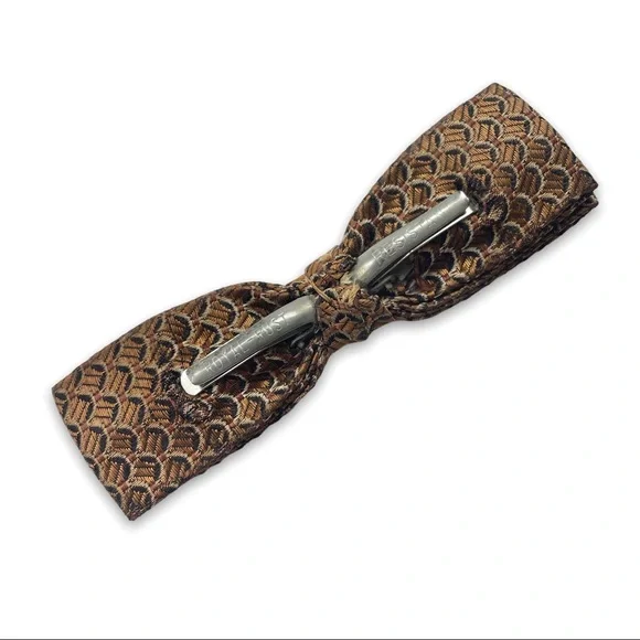 Vintage 60’s Clip-On Bow Tie - Picture 2 of 8